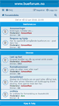 Mobile Screenshot of forum.bueforum.no