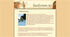 Desktop Screenshot of bueforum.no